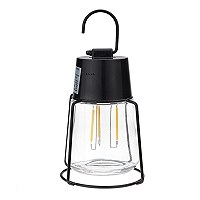 Uzlādējams retro LED kempinga gaismeklis, 2,6W, 110lm, CCT, IP44 (Optonica 249)