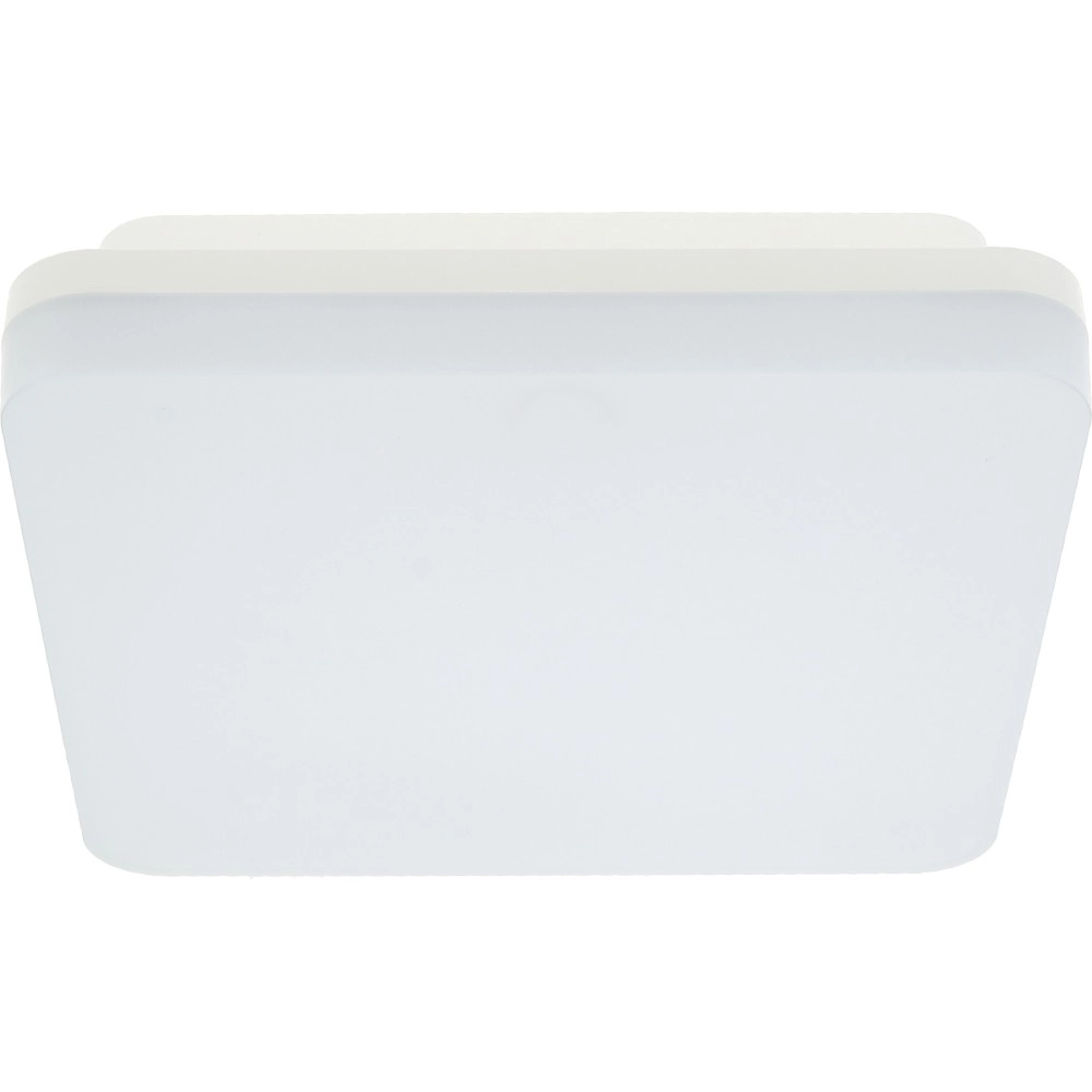 Optonica kvadrātveida LED griestu gaismeklis ar mikroviļņu sensoru, 18W, 1880lm, CCT, IP54