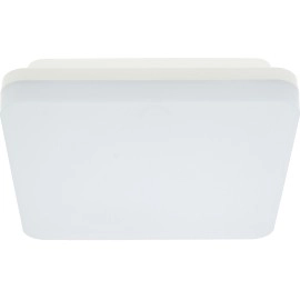 Optonica kvadrātveida LED griestu gaismeklis ar mikroviļņu sensoru, 18W, 1880lm, CCT, IP54