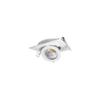 Regulējams iebūvējamais LED COB gaismeklis 12W, 2700K, balts (OPTONICA)