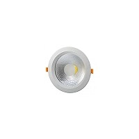 OPTONICA 3275 COB LED iebūvējamais gaismeklis Ø195mm 20W 1600lm 2700K 145°