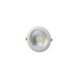 OPTONICA 3275 COB LED iebūvējamais gaismeklis Ø195mm 20W 1600lm 2700K 145°