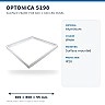 Virsapmetuma rāmis 600×600 mm LED panelim, balts (Optonica)