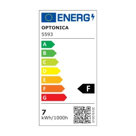 LED T5 gaismeklis ar slēdzi 58,5 cm, 6,5W, 600lm, 3000K (OPTONICA)