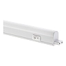 LED T5 gaismeklis ar slēdzi, 9,6W, 900lm, 3000K, 88,5cm, IP20 (Optonica 5596)