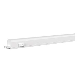 LED T5 gaismeklis ar slēdzi, 9,6W, 900lm, 3000K, 88,5cm, IP20 (Optonica 5596)