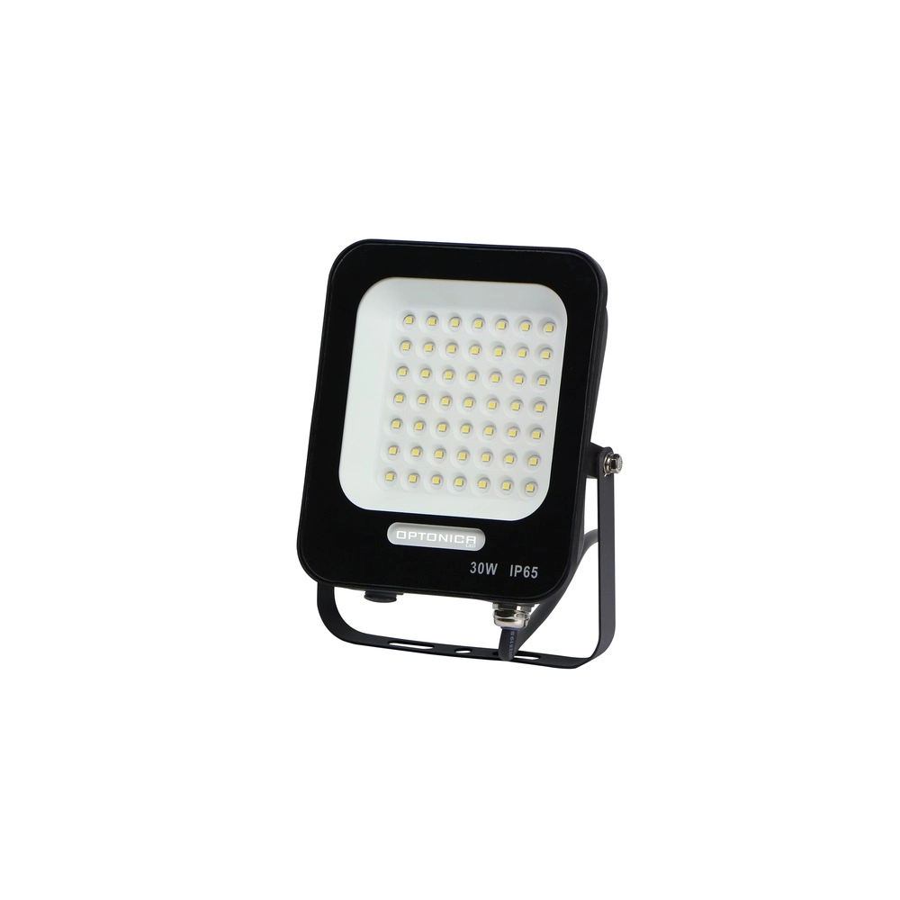 OPTONICA 5728 LED prožektors 30W 2700lm 4500K IP65 melns