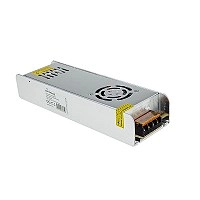 Plānais LED lentes barošanas bloks 12V 250W 21A IP20 (Optonica 6134)