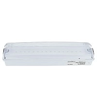 LED avārijas izejas gaismeklis, virsapmetuma, 4W, 140lm, IP65, 3h (Optonica 7201)