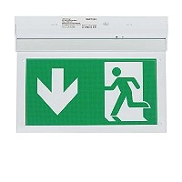 LED avārijas izejas gaismeklis ar PVC leģendu, sienas, 2W, 3h (Optonica 7203)