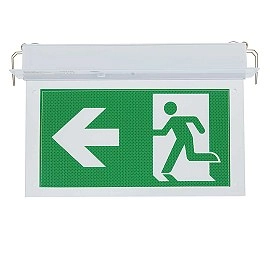 Iebūvējams LED avārijas izejas gaismeklis ar leģendu, 2W, 3h (Optonica 7206)