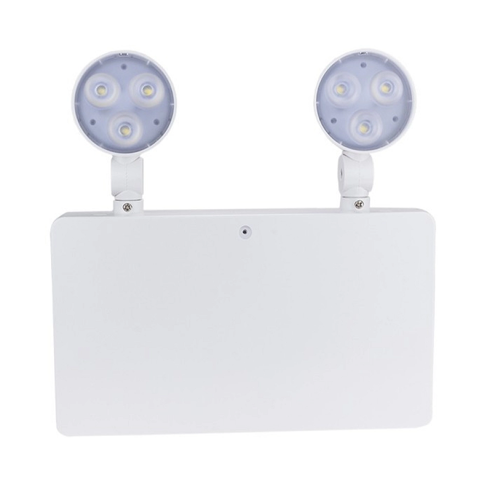 LED avārijas gaismeklis ar 2 prožektoriem un paštestu, 3W, 280lm, 3h (Optonica 7208)
