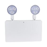 LED avārijas gaismeklis ar 2 prožektoriem un paštestu, 3W, 280lm, 3h (Optonica 7208)