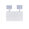 LED avārijas gaismeklis ar 2 prožektoriem un paštestu, 6W, 450lm, 3h (Optonica 7209)