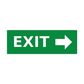 EXIT virziena uzlīme avārijas gaismeklim 7225 (Optonica 7225S)
