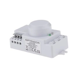 Optonica 7315 mikroviļņu kustības sensors IP20, 5,8GHz, 180°/300°