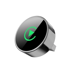 Mini bezvadu CarPlay / Android Auto adapteris, melns (Optonica)