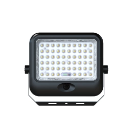 LED saules prožektors IP65 ar sensoru un pulti, 3CCT, 12W