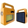 Pārnēsājama saules lampa ar Bluetooth skaļruni, 3,5 W, 380/130 lm, IP44, dzeltena (Optonica)