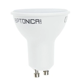 LED spuldze GU10 7W 600lm 2700K 110°, Optonica