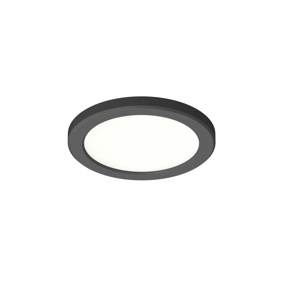 LED Multi-Fit iebūvējamais gaismeklis 10–18W CCT/jaudas izvēle, melns