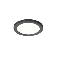 LED Multi-Fit iebūvējamais gaismeklis 10–18W CCT/jaudas izvēle, melns