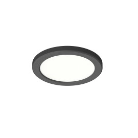 LED Multi-Fit iebūvējamais gaismeklis 10–18W CCT/jaudas izvēle, melns