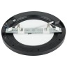 LED Multi-Fit iebūvējamais gaismeklis 10–18W CCT/jaudas izvēle, melns