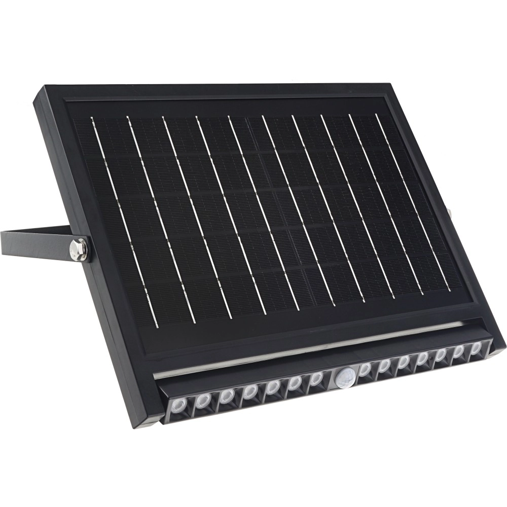 LED saules sienas gaismeklis 1200lm ar PIR sensoru, IP54, Optonica