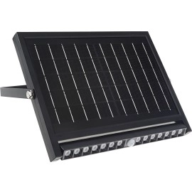 LED saules sienas gaismeklis 1200lm ar PIR sensoru, IP54, Optonica