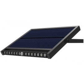 LED saules sienas gaismeklis 1200lm ar PIR sensoru, IP54, Optonica