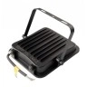 LED SMD prožektors 50W RGB IP65, melns (OPTONICA)
