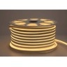 LED Flex-Neon 220V 8,5W/m IP65 silti balta 2800K, 1 m (OPTONICA)