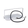 LED SMD prožektors 50W 2800K 4250lm IP65, balts (OPTONICA)