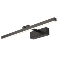LED spoguļa/sienas gaismeklis 14W 3000K 910lm, melna (OPTONICA)