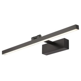 LED spoguļa/sienas gaismeklis 14W 3000K 910lm, melna (OPTONICA)