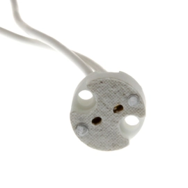 Cokols ar vadu paredzēts MR16, G4, Gu5.3 spuldžu kontaktiem