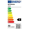 LED griestu lampa, melns korpuss, CCT+RGB, 32W, 2560 lm, 120° – dimmējama (Optonica)