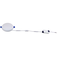 LED plānais mini panelis apaļš 18W, 3CCT, RA≥80