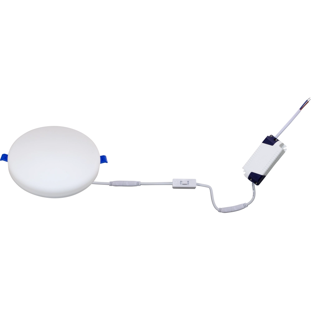 LED plānais mini panelis apaļš 24W, 3CCT, RA≥80