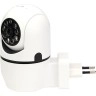 Wi‑Fi viedkamera ar EU kontaktligzdas spraudni, HD, 360°, balta (Optonica)