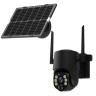 4 MP Wi‑Fi saules paneļa IP kamera ar akumulatoru, IP65, melna (Optonica)