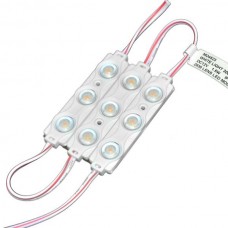 12V LED modulis ar lēcu, IP65, 160°, 1.5W, 120lm - MO452x