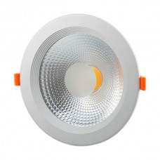 20W LED iebūvējams gaismeklis, COB modulis, 1600 lm, Optonica