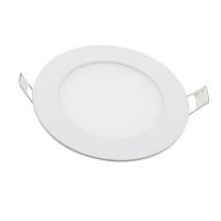 6W PRO CRI 95+ zemapmetuma apaļš LED panelis IP20, 440Lm