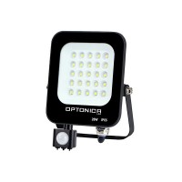 20W, 1800Lm, LED prožektors ar kustību sensoru, IP65 