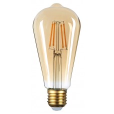 4W Retro Vintage ST64 E27 Optonica Filament LED spuldze, 400Lm, 300°, 2700K - SP1870