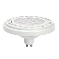 15W, GU10, FR111, LED spuldze, 1200lm, 30°