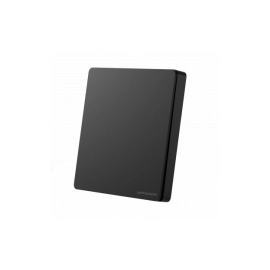 Kinetic Wi‑Fi slēdža komplekts ar 1 taustiņa bezvadu slēdzi un kontrolieri, melns, TUYA, 433 MHz, IP44/IP20 (Optonica)