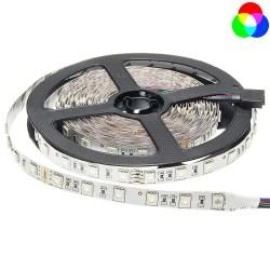 LED lenta 5050 RGB 14,4W/m 12V IP20 (OPTONICA)